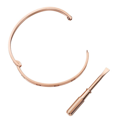 [Avelora]CLASSIC 6.1MM LOVE SINGLE-SCREW CLOSURE BANGLE