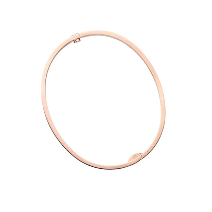 [Avelora]CLASSIC 6.1MM LOVE SINGLE-SCREW CLOSURE BANGLE - 4-DIAMOND