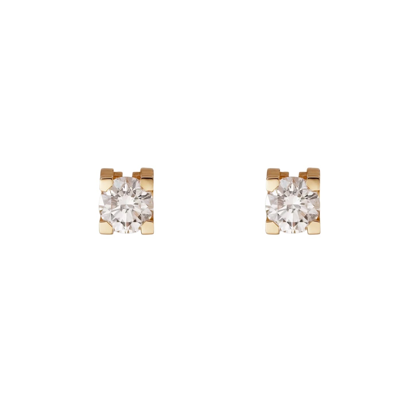 [Avelora]C DE DIAMOND STUD EARRINGS