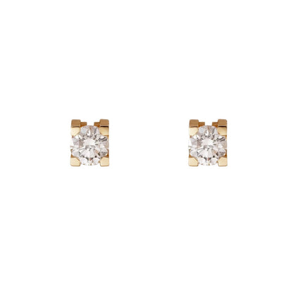 [Avelora]C DE DIAMOND STUD EARRINGS