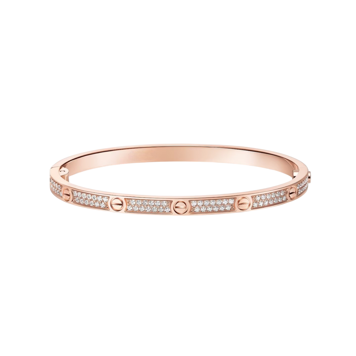 [Avelora jewelry]CLASSIC 3.65MM LOVE FULL PAVE BANGLE