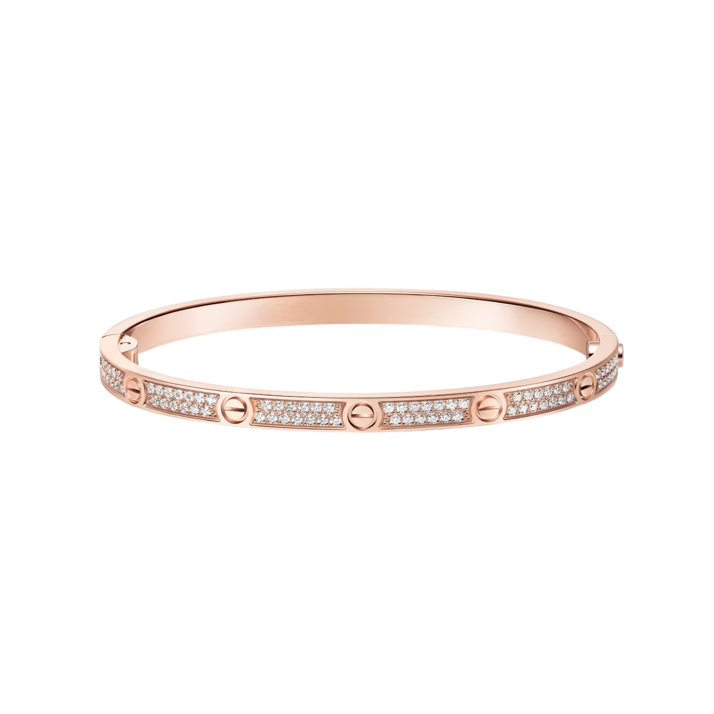 [Avelora]CLASSIC 3.65MM LOVE FULL PAVE BANGLE