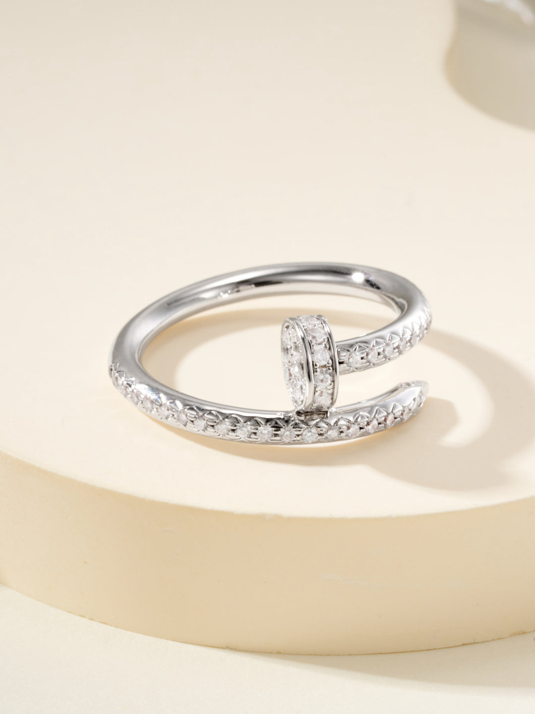 [Avelora Jewelry ]JUSTE RING 1.8MM SILVER DIAMONDS