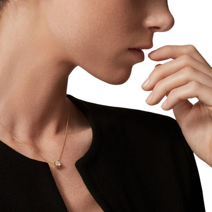 [Avelora]C DE PENDANT DIAMOND NECKLACE