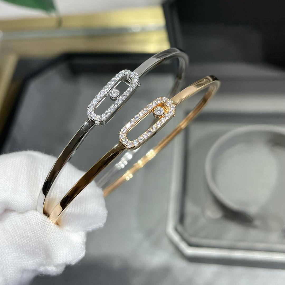 [Avelora]MOVE UNO PAVÉ FLEX BANGLE (MEDIUM)