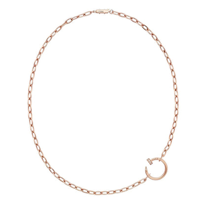 [Avelora]CLOU DIAMOND NAIL PENDANT NECKLACE