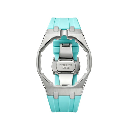 [Avelora]Royal Oak Pop Exclusive Steel Case & Silicone Strap With Cradle
