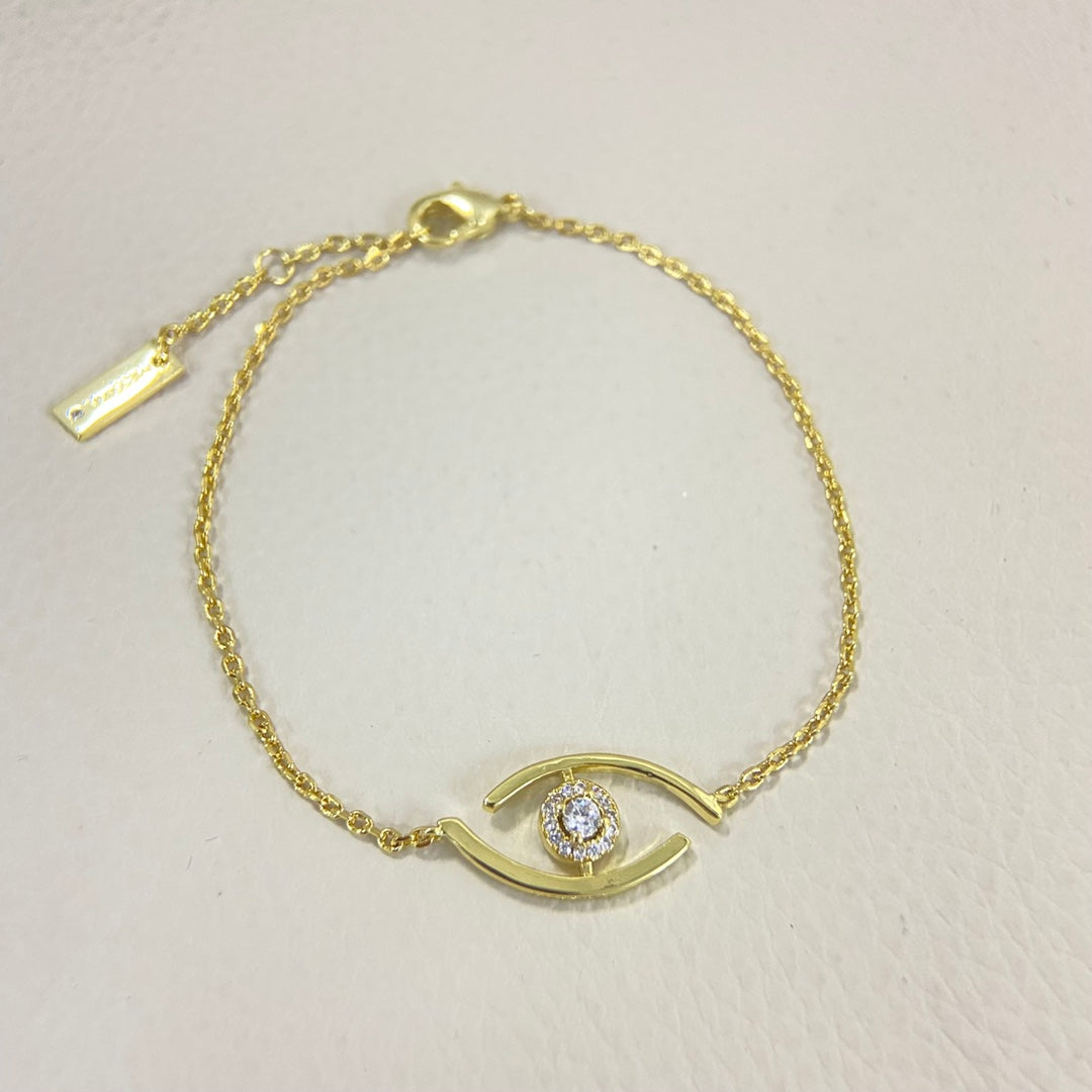 [Avelora Jewelry]Lucky Eye Pave-Set Diamond Bracelet