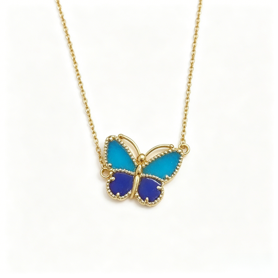 [Avelora Jewelry] 2026 NEW LUCKY BUTTERFLY 1 MOTIFS NECKLACE