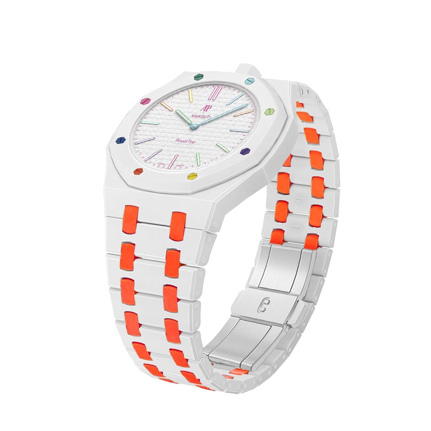 [Avelora]Royal Oak Pop Exclusive Bioceramic Case & Bioceramic Strap Mix Color