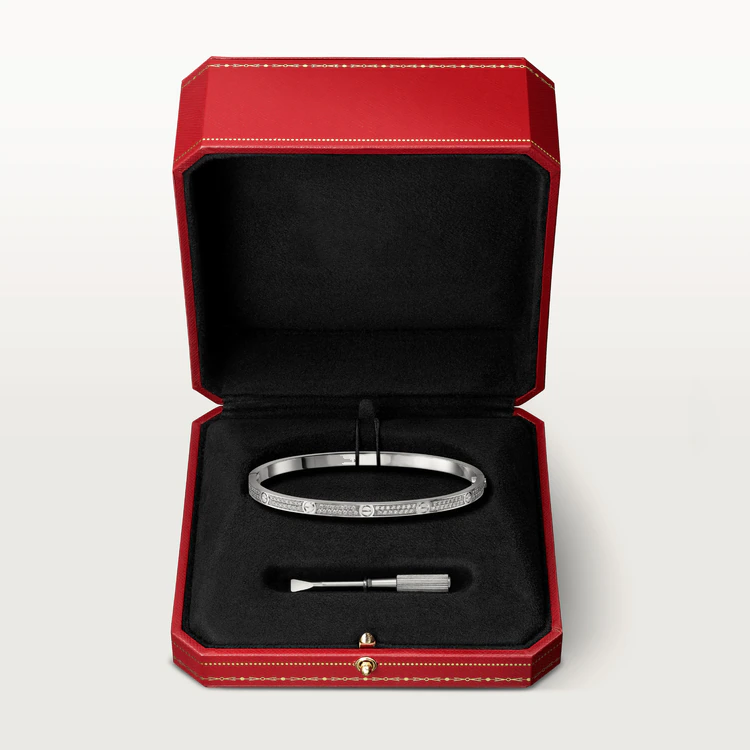 [Avelora Jewelry ]LOVE BRACELET 3.65MM DIAMOND-PAVED