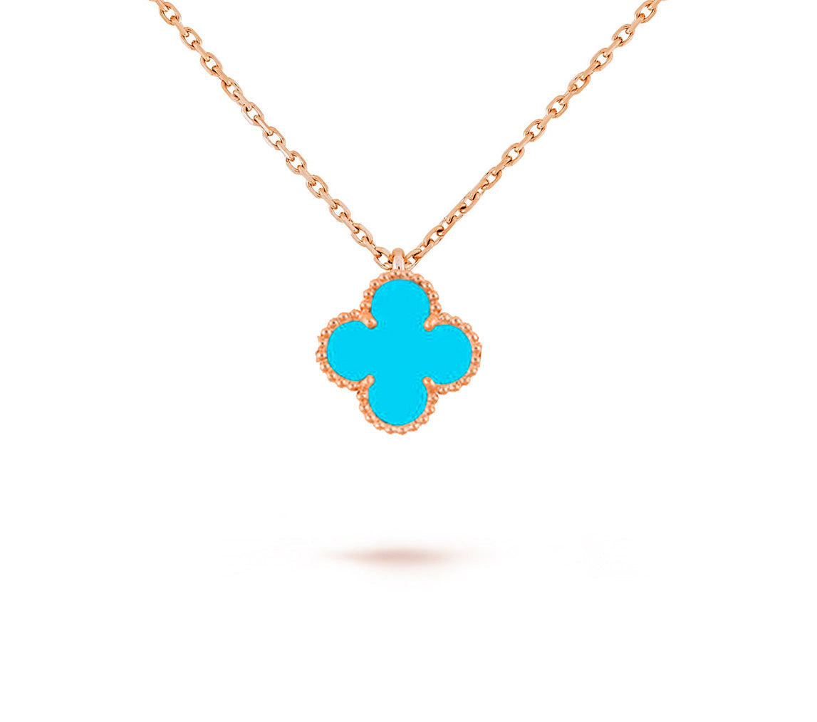 [Avelora]9.5MM MINI CLOVER PENDANT NECKLACE COLLECTION