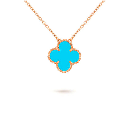 [Avelora]15MM CLOVER FLOWER PENDANT NECKLACE COLLECTION