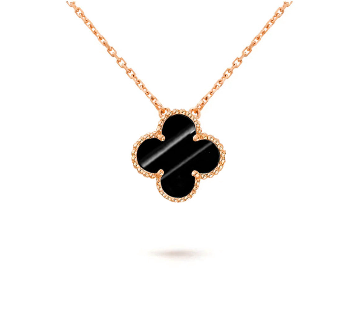 [Avelora]15MM CLOVER FLOWER PENDANT NECKLACE COLLECTION