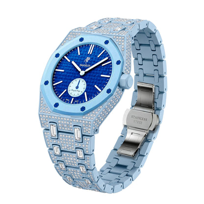 [Avelora]Royal Oak Pop Exclusive Bioceramic Case & Bioceramic Strap Full Diamond
