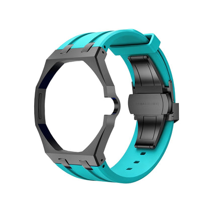 [Avelora]OAK POP BLACK STEEL CASE & SILICONE STRAP