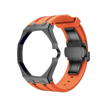 [Avelora]OAK POP BLACK STEEL CASE & SILICONE STRAP