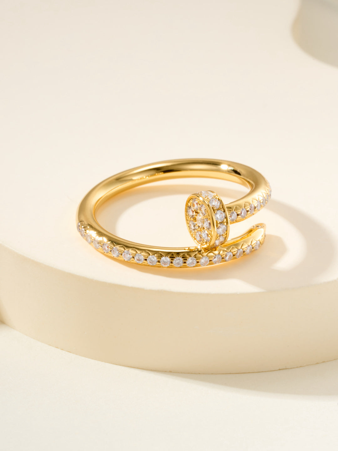 [Avelora Jewelry ]JUSTE RING 1.8MM SILVER DIAMONDS