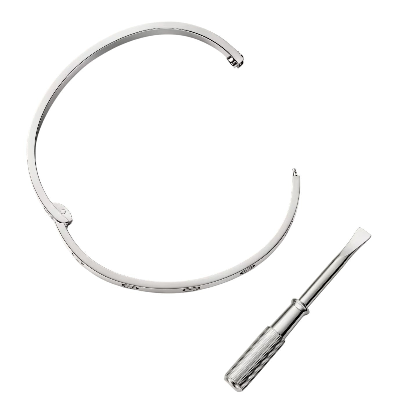 [Avelora]CLASSIC 6.1MM LOVE SINGLE-SCREW CLOSURE BANGLE