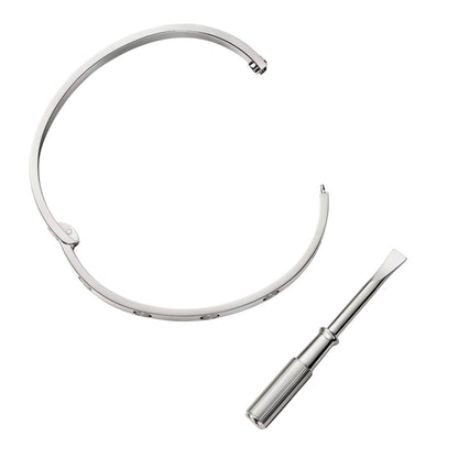 [Avelora]CLASSIC 6.1MM LOVE SINGLE-SCREW CLOSURE BANGLE