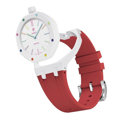 [Avelora]Royal Oak Pop Exclusive Bioceramic Case & Silicone Strap Mix Color