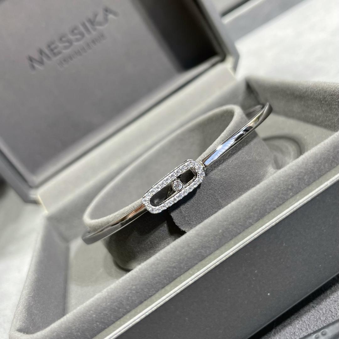 [Avelora Jewelry]Move Uno pavé flex bangle medium
