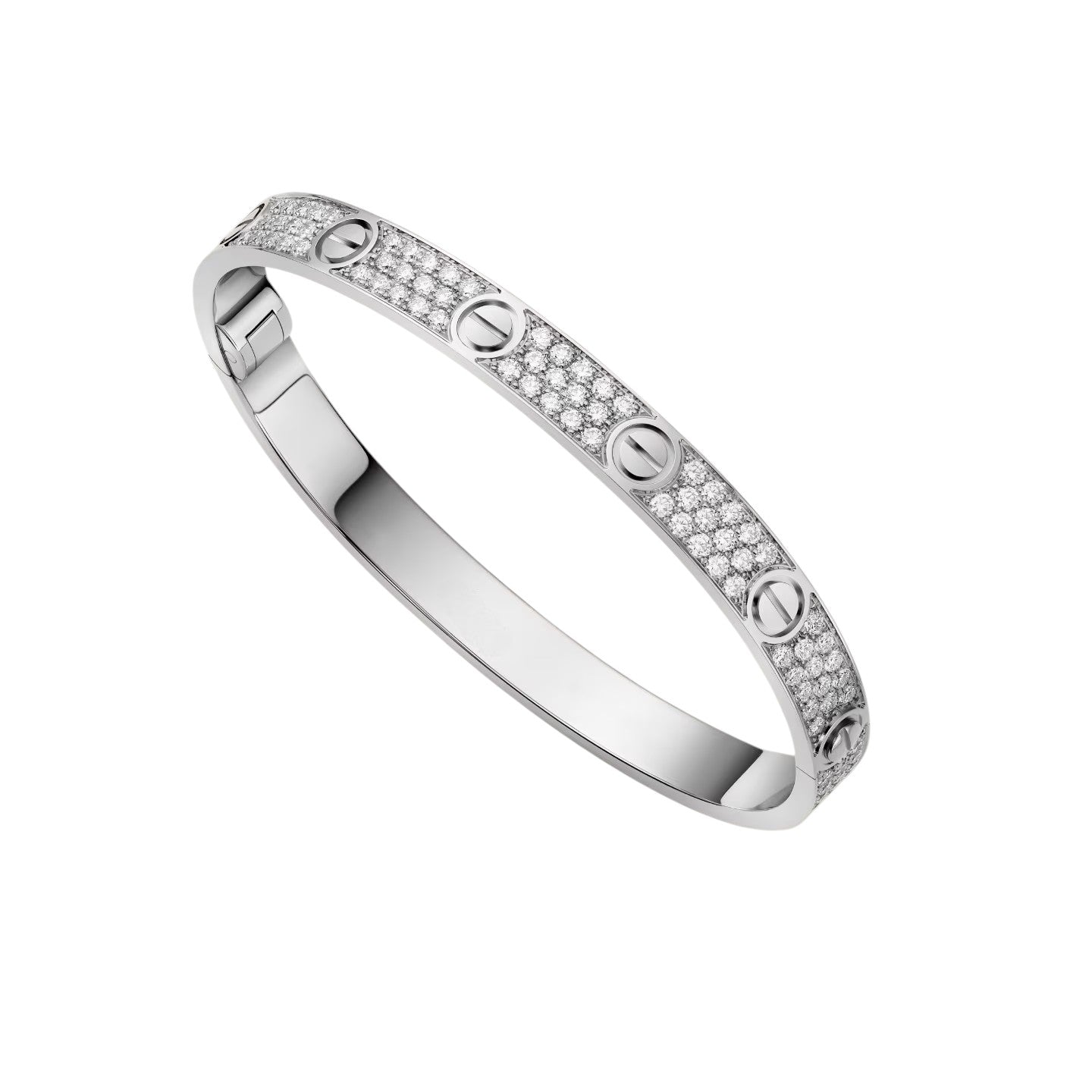 [Avelora]CLASSIC 6.1MM LOVE BANGLE - FULL PAVÉ