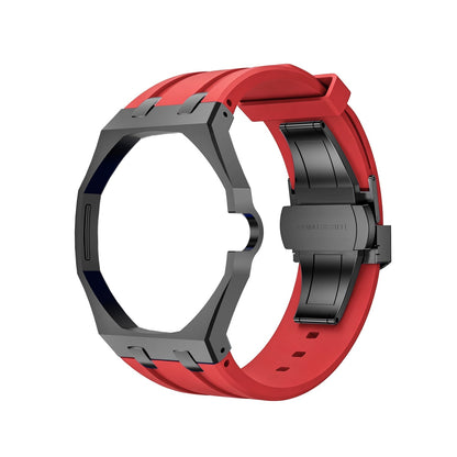 [Avelora]OAK POP BLACK STEEL CASE & SILICONE STRAP