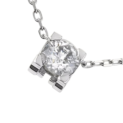 [Avelora]C DE PENDANT DIAMOND NECKLACE