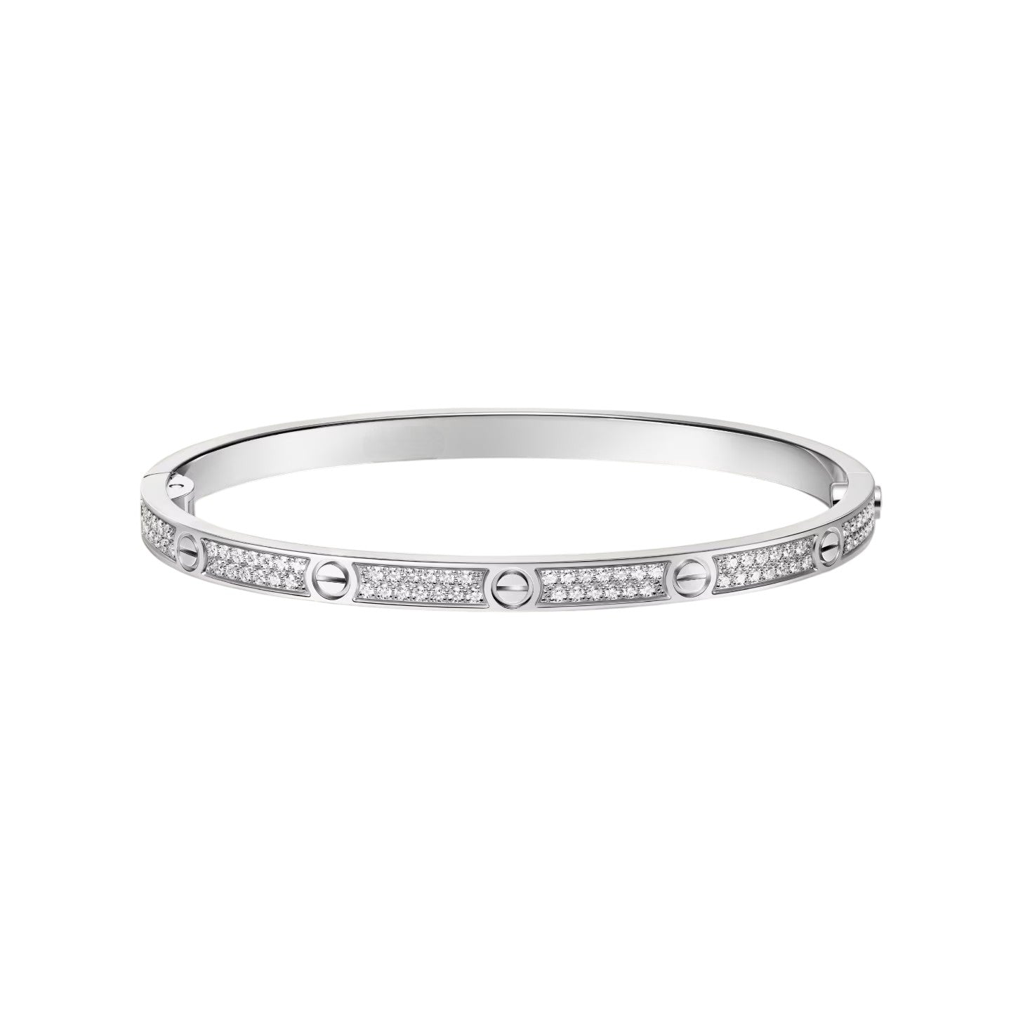 [Avelora]CLASSIC 3.65MM LOVE FULL PAVE BANGLE