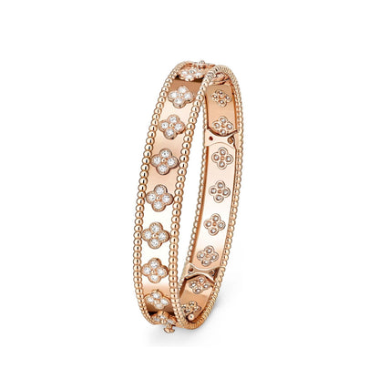[Avelora]KALEIDOSCOPE RADIANCE WIDE BANGLE BRACELET