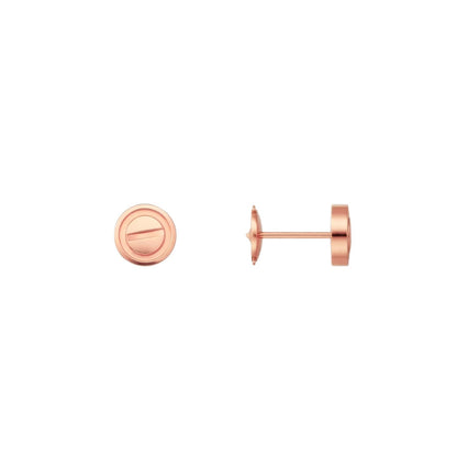 [Avelora]LOVE 7.2MM HOOP EARRINGS