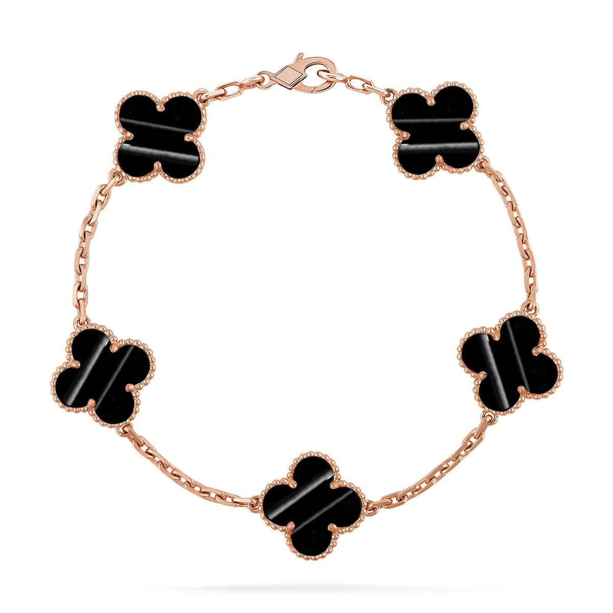 [Avelora Jewelry ] CLOVER 5 MOTIF PULSAR STONE BRACELET COLLECTION