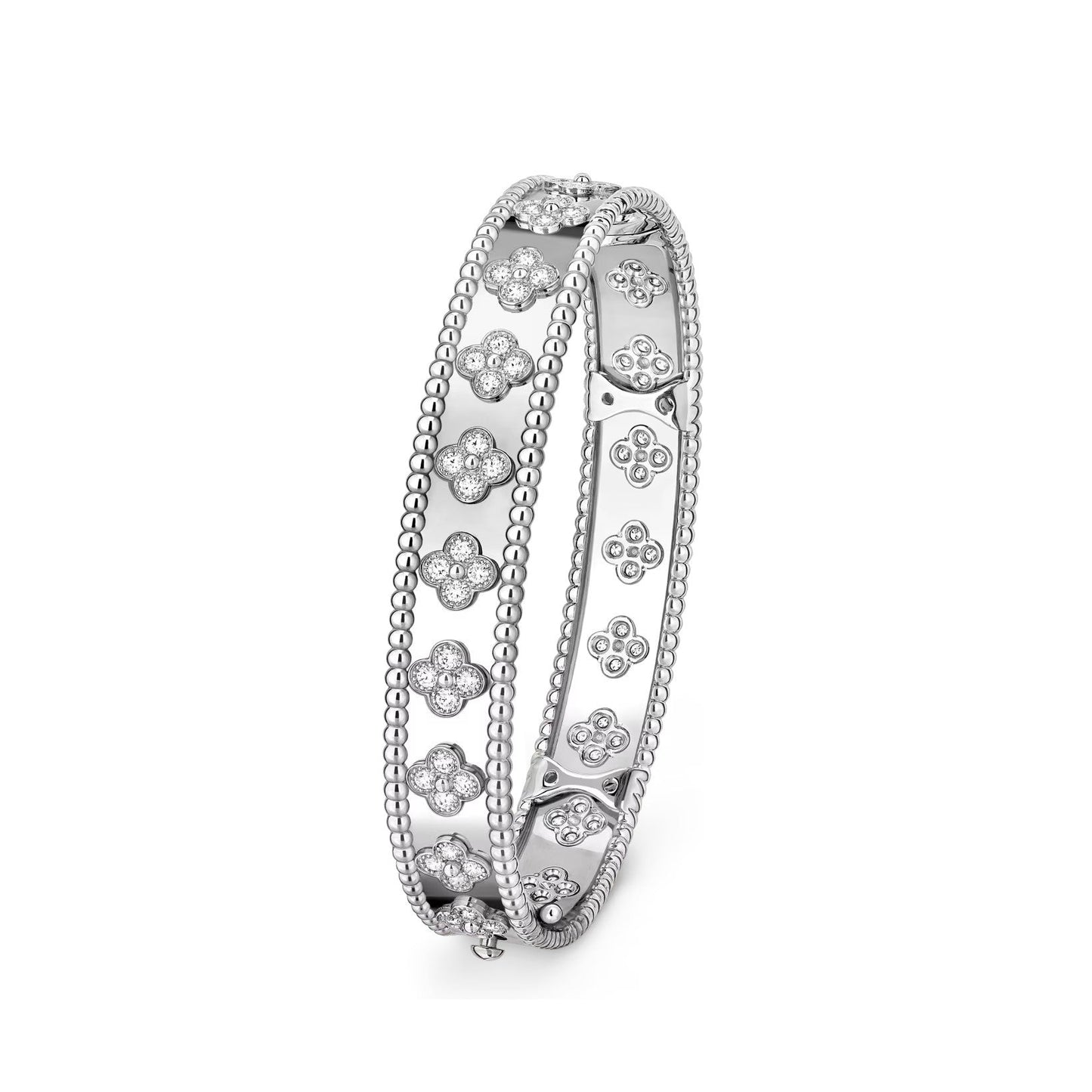 [Avelora]KALEIDOSCOPE RADIANCE WIDE BANGLE BRACELET