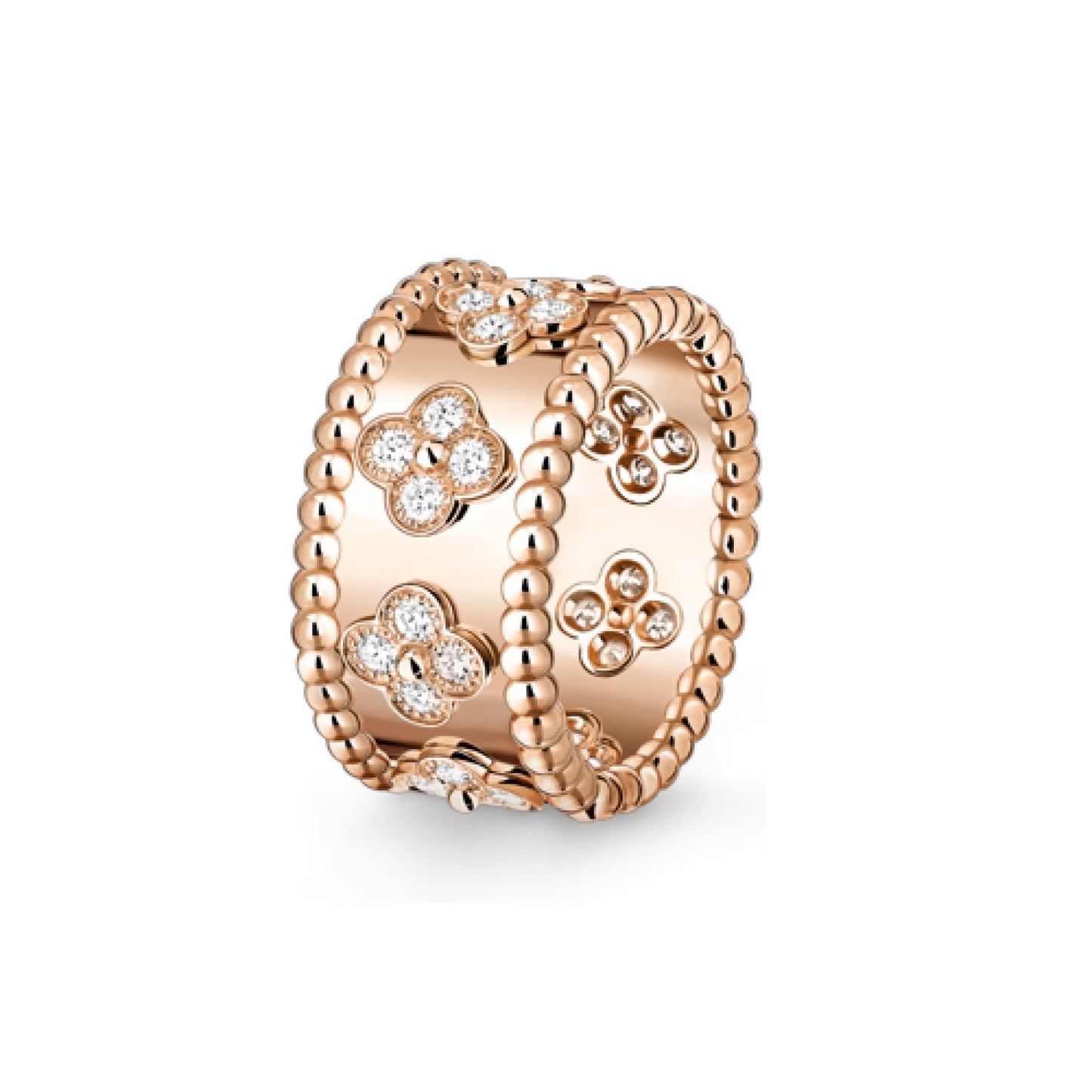 [Avelora]KALEIDOSCOPE RADIANCE WIDE BAND RING