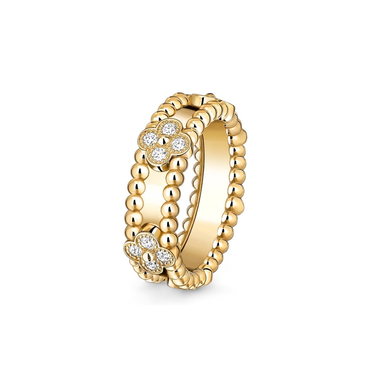 [Avelora]SLIM KALEIDOSCOPE RADIANCE RING