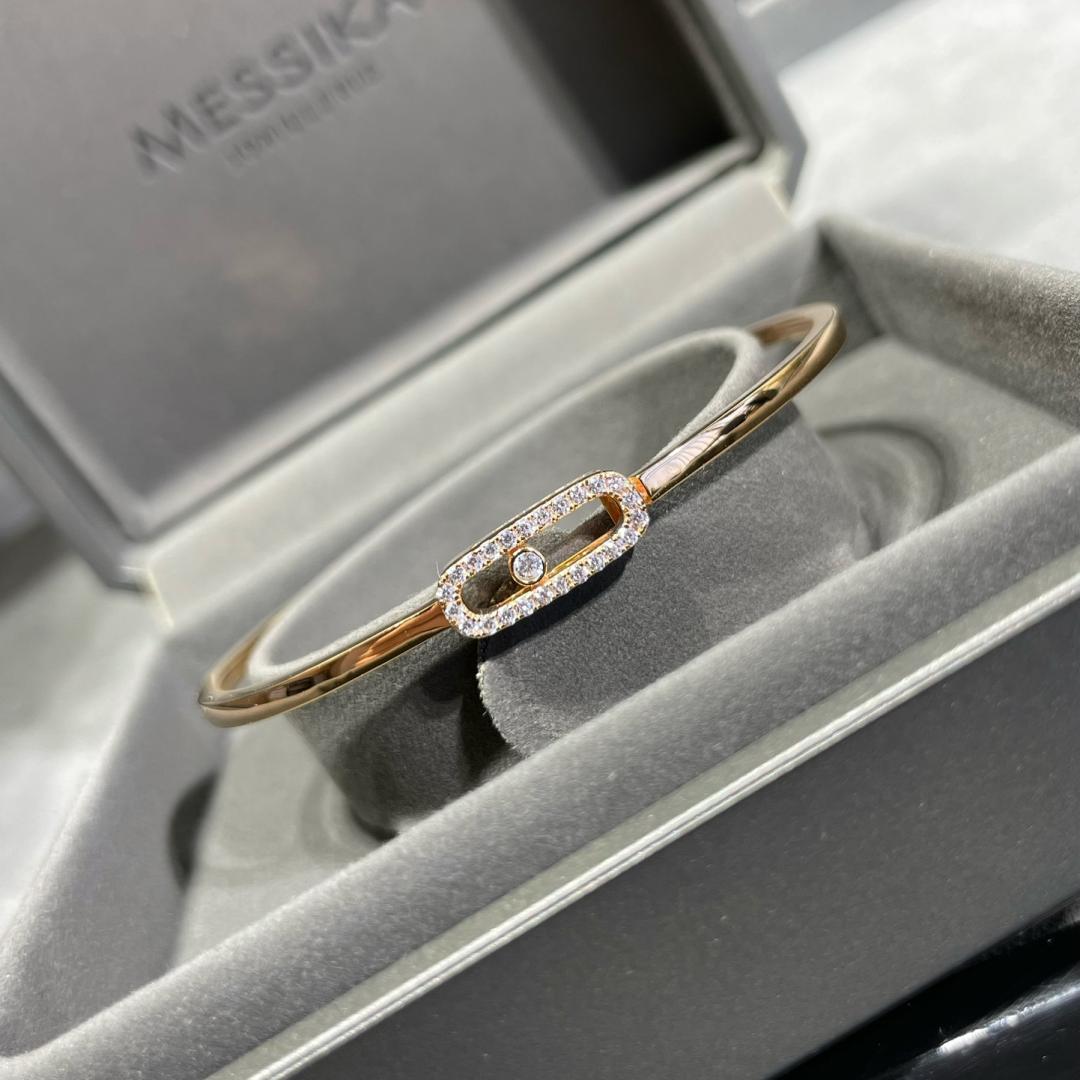 [Avelora Jewelry]Move Uno pavé flex bangle medium