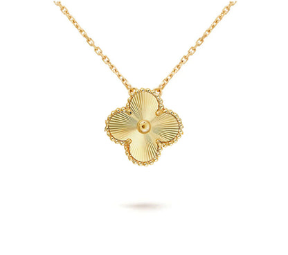 [Avelora]15MM CLOVER FLOWER PENDANT NECKLACE COLLECTION
