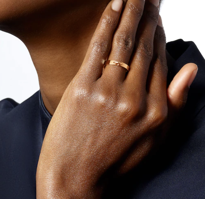 [Avelora]ALLIANCE LIENS VIDENCE 3MM RING