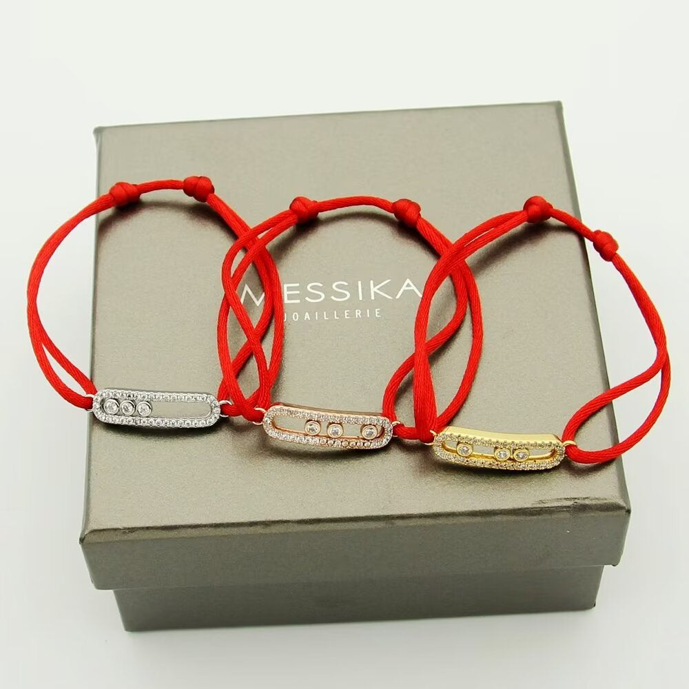 [Avelora]CARE(S) PAVÉ CORD BRACELET