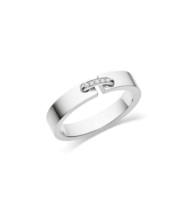 [Avelora]ALLIANCE LIENS VIDENCE DIAMOND 4MM RING