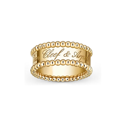 [Avelora]SIGNATURE DUAL-BEADED BAND RING