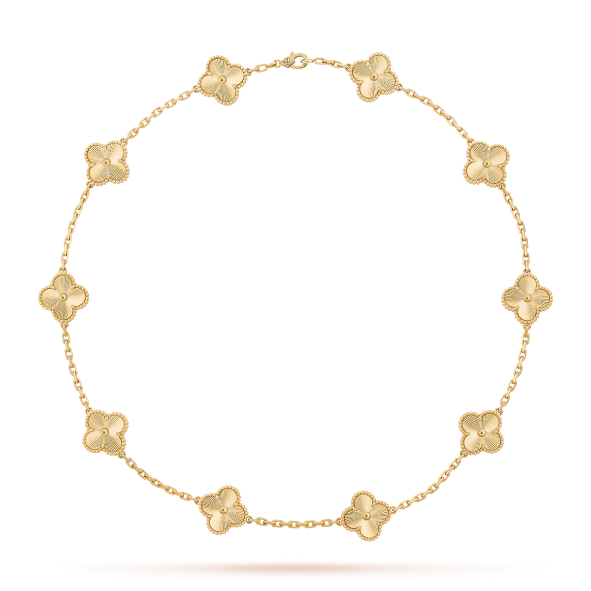 [Avelora Jewelry ]CLOVER 10 MOTIFS LASER NECKLACE