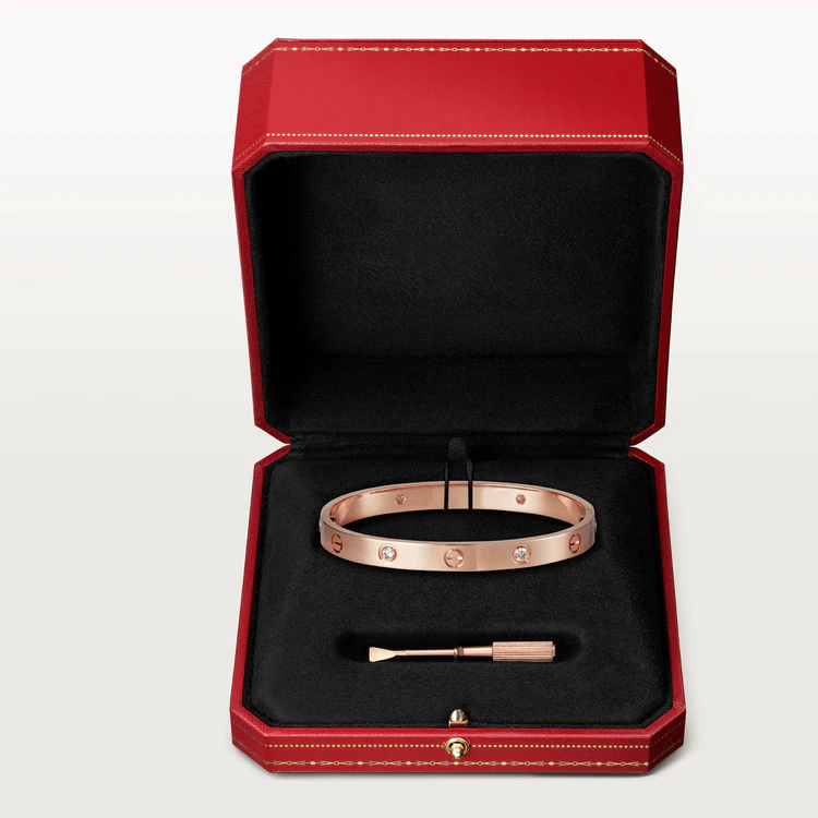 [Avelora Jewelry ]LOVE BRACELET 6.1MM 4 DIAMONDS