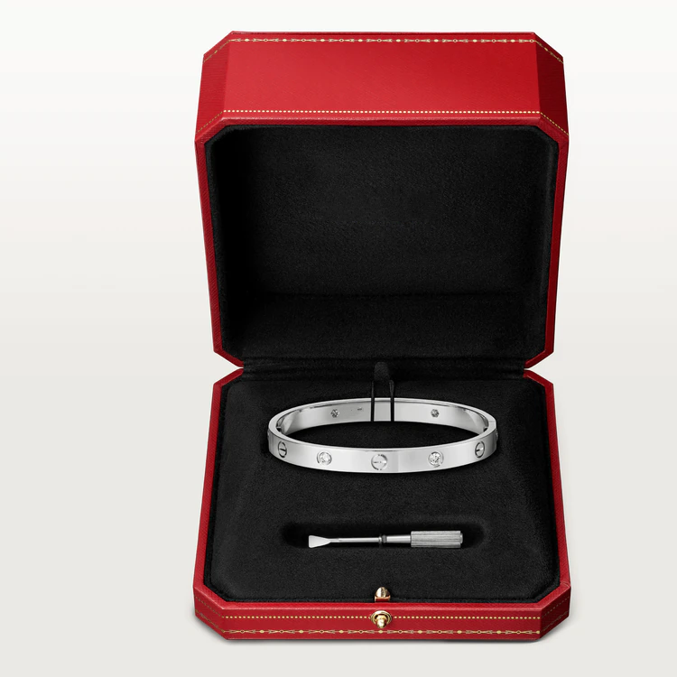[Avelora Jewelry ]LOVE BRACELET 6.1MM 4 DIAMONDS
