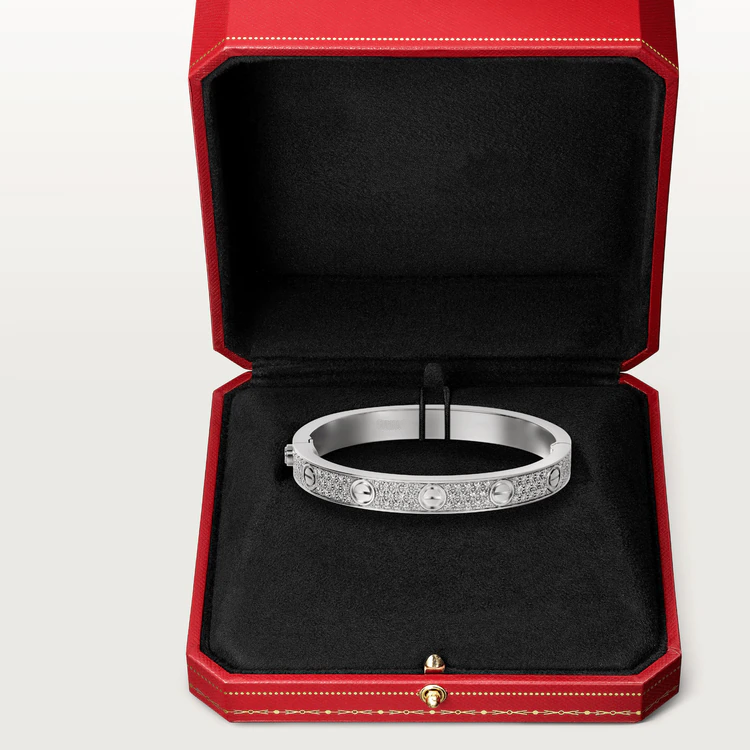 [Avelora Jewelry ]LOVE BRACELET 6.1MM DIAMOND-PAVED