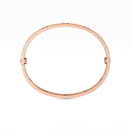 [Avelora]CLASSIC 6.1MM LOVE BANGLE - 10-DIAMOND
