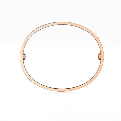 [Avelora]CLASSIC 6.1MM LOVE BANGLE - 4-DIAMOND