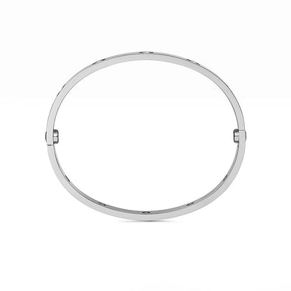 [Avelora]CLASSIC 6.1MM LOVE BANGLE - 10-DIAMOND