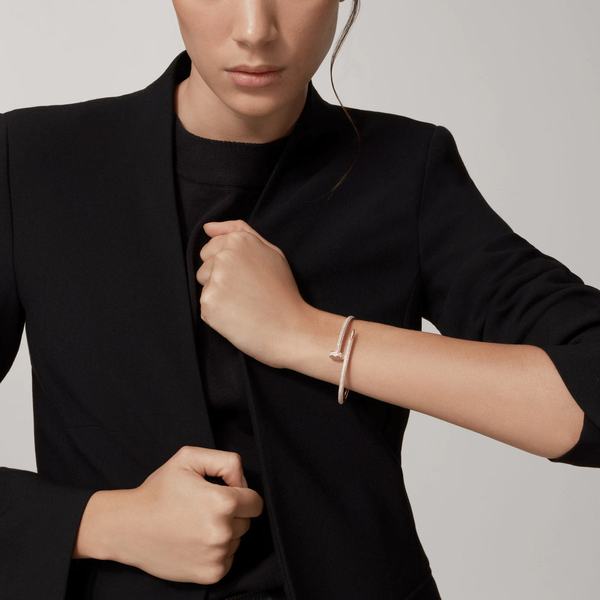 [Avelora Jewelry ]JUSTE BRACELET 3.5MM ALL DIAMONDS